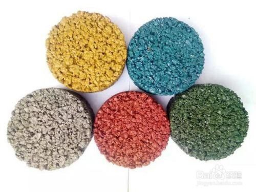 Farve asfalt pigment