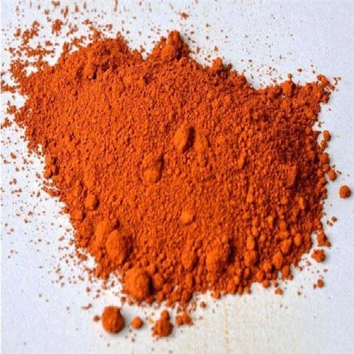 Orange jernoxidpigment
